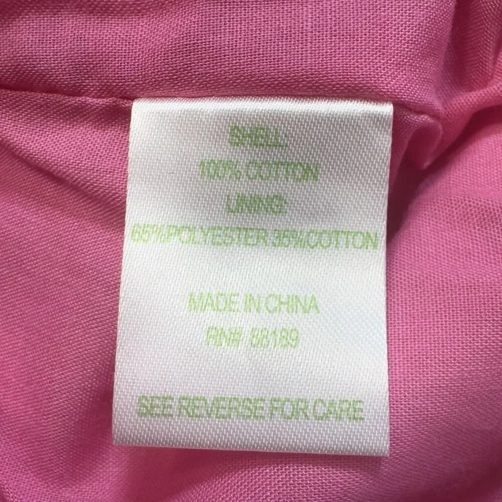 Lilly Pulitzer Girls Sugar Rushin Valentine's Heart Shift Dress Size 10 Lace - Picture 7 of 8